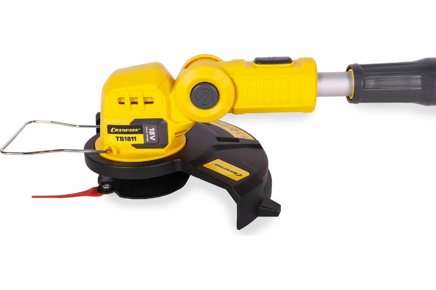 Триммер аккумуляторный CHAMPION TB1811 фотография 2