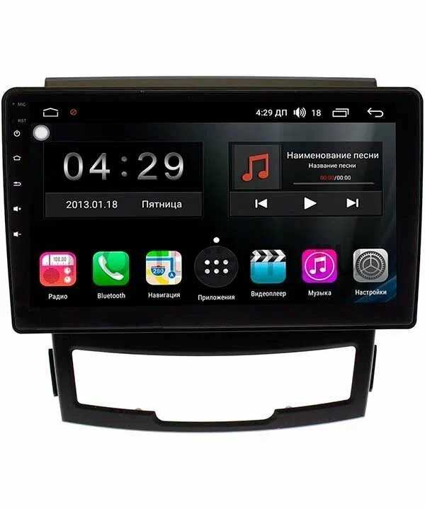 Штатная магнитола SsangYong Actyon 2 2010-2013 UNISON 09А6 6Gb/128Gb, 8 ядер (159-09НА6) фотография 1