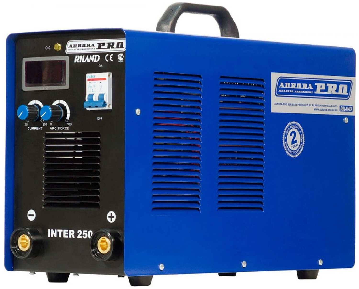 Сварочный аппарат Aurora INTER 250 фотография 5