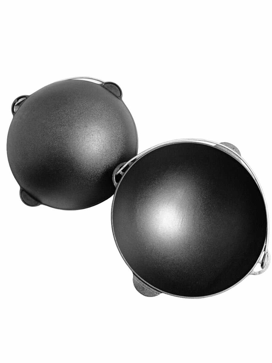 Казан Казан чугунный с крышкой (садж) фотография 10