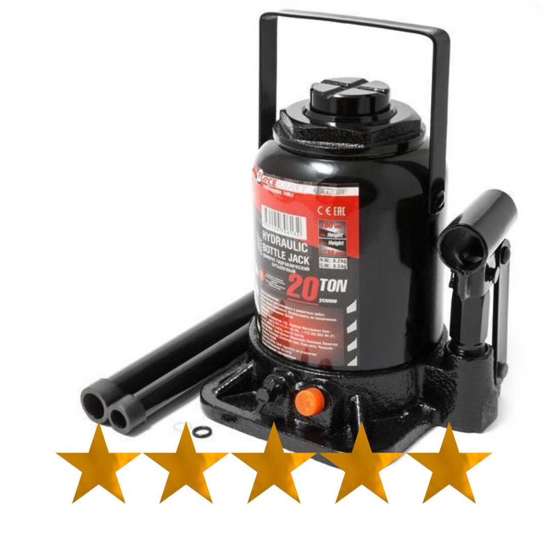 Домкрат бутылочный ForceKraft Домкрат бутылочный гидравлический для мототехники (FK-T92004D) фотография 6