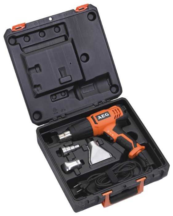 Строительный фен AEG HG 600 VK Case фотография 1