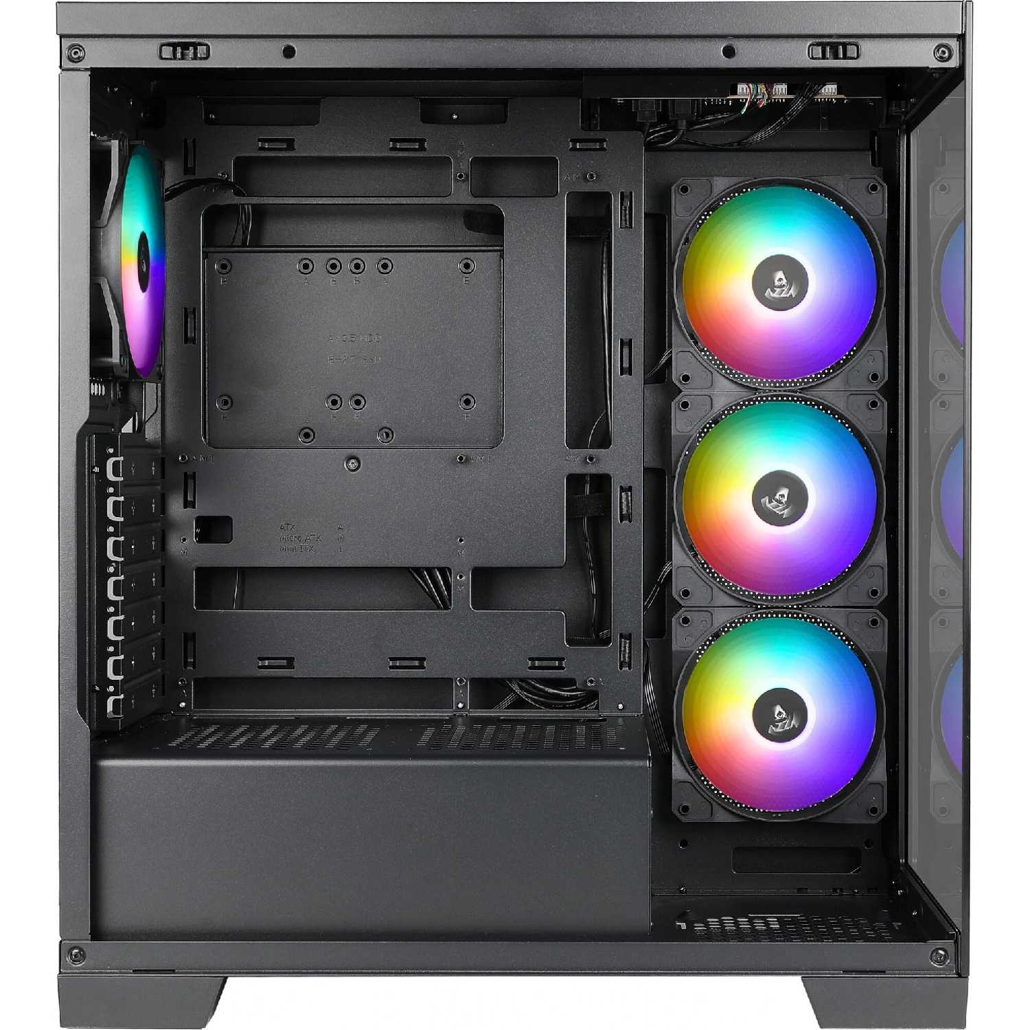 Компьютерный корпус ATX Azza Cove черный (csaz-570b cove) Midi-Tower фотография 1