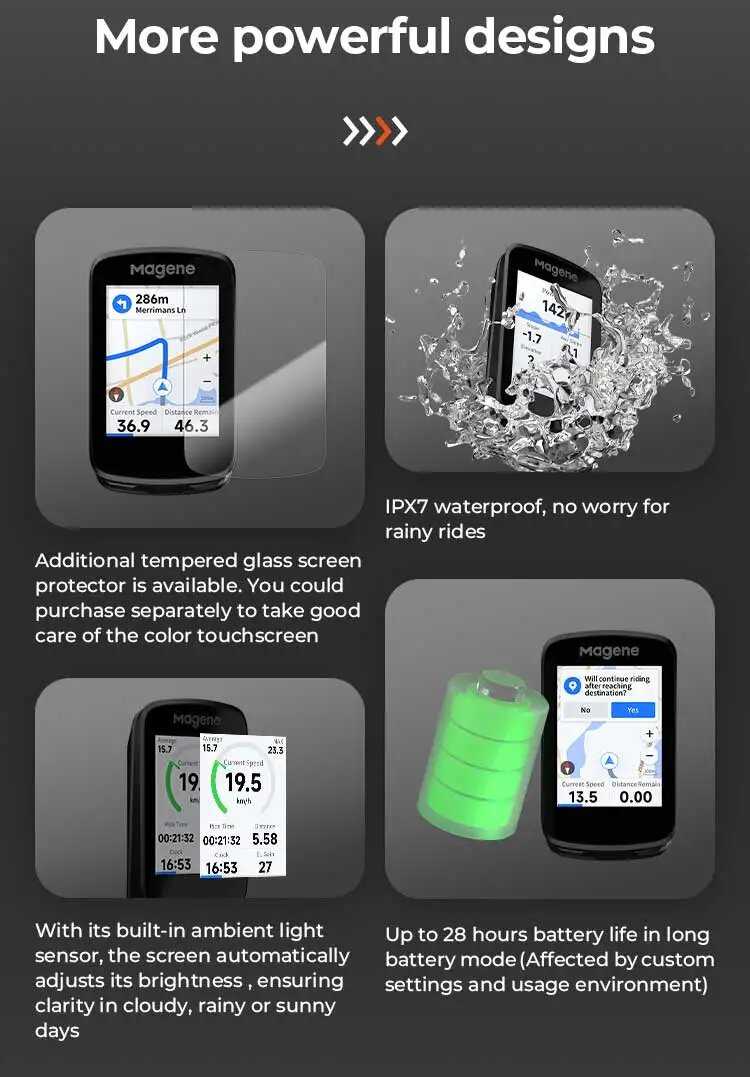 Велосипедный компьютер Magene C606 фотография 18