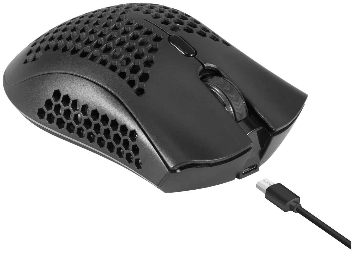 Игровая мышка для компьютера Defender Warlock RGB 8 кнопок 2400 dpi фотография 5