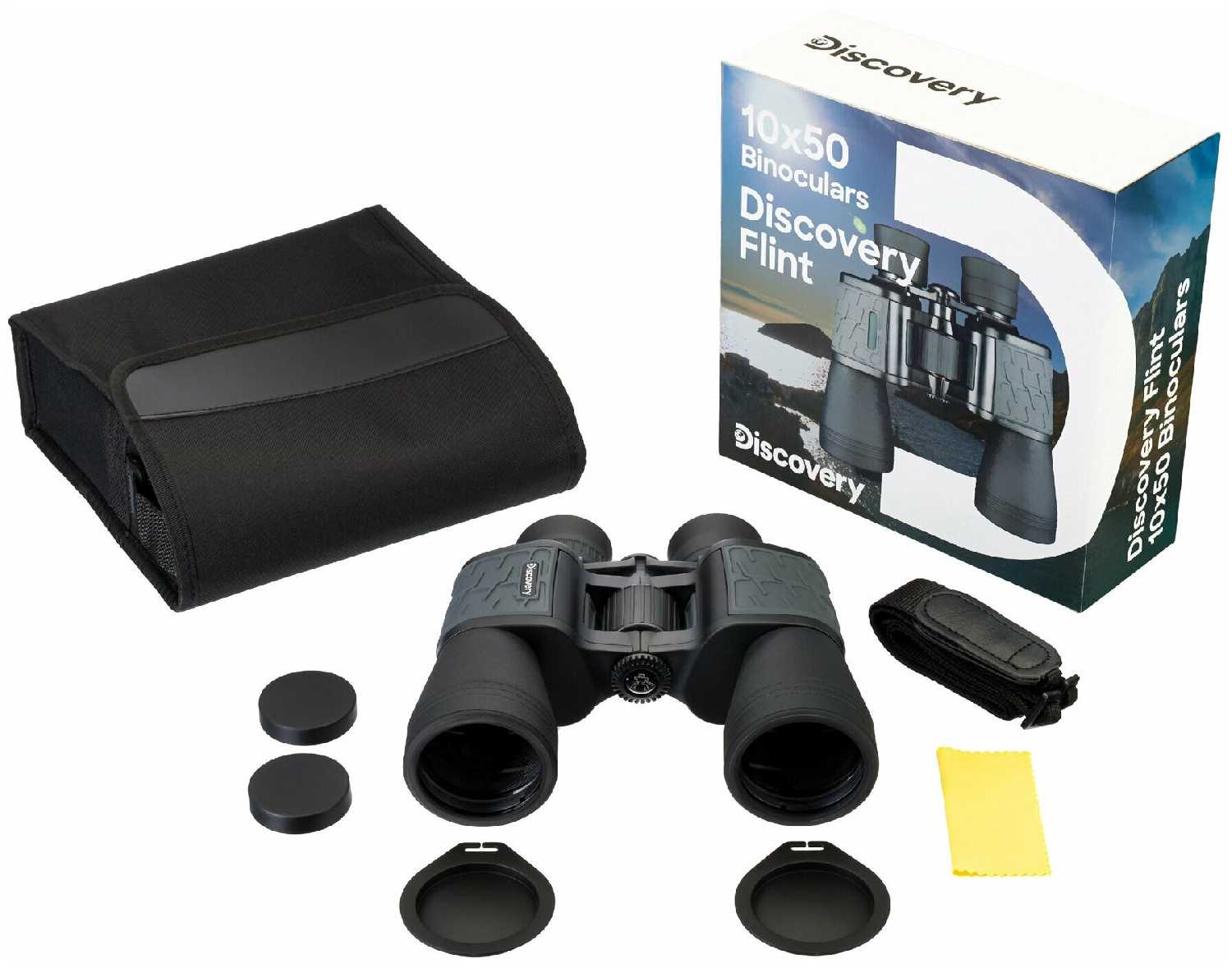 Бинокль Discovery Flint 10x50 фотография 4