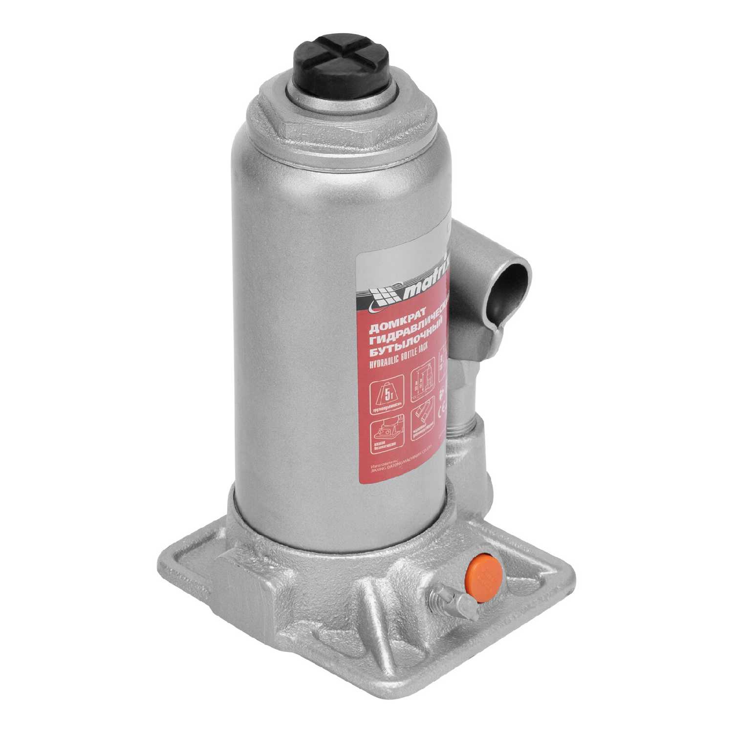 Домкрат бутылочный гидравлический Matrix Домкрат бутылочный гидравлический для мототехники (50776) фотография 12