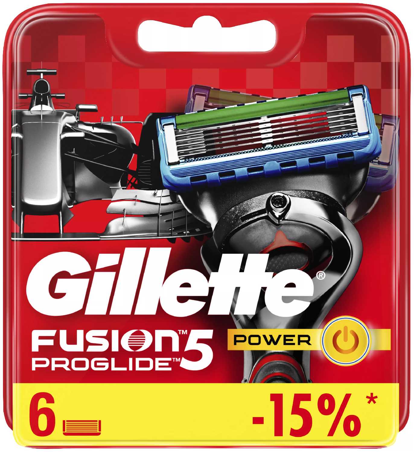 Сменные кассеты Gillette Fusion5 ProGlide Power фотография 7