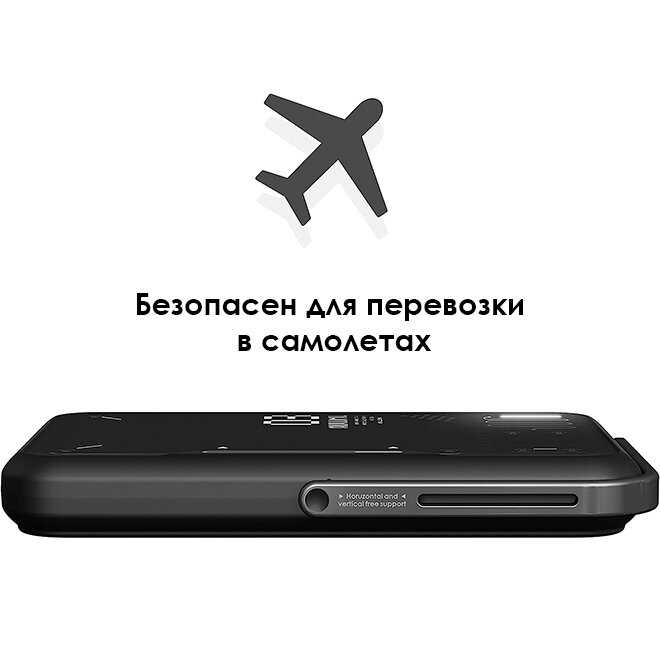 Внешний магнитный аккумулятор с подставкой Aulumu M03 MagSafe Battery Pack (3500 мАч) фотография 4