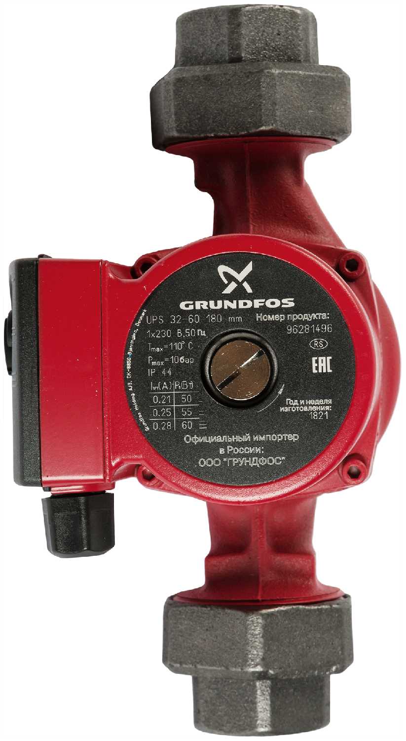 Геотермальный тепловой насос Grundfos UPS 32-60 180 фотография 16