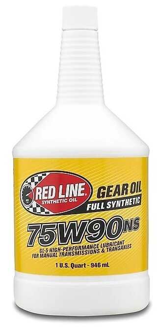 Масло трансмиссионное RED LINE 75W90NS GL-5 75W-90