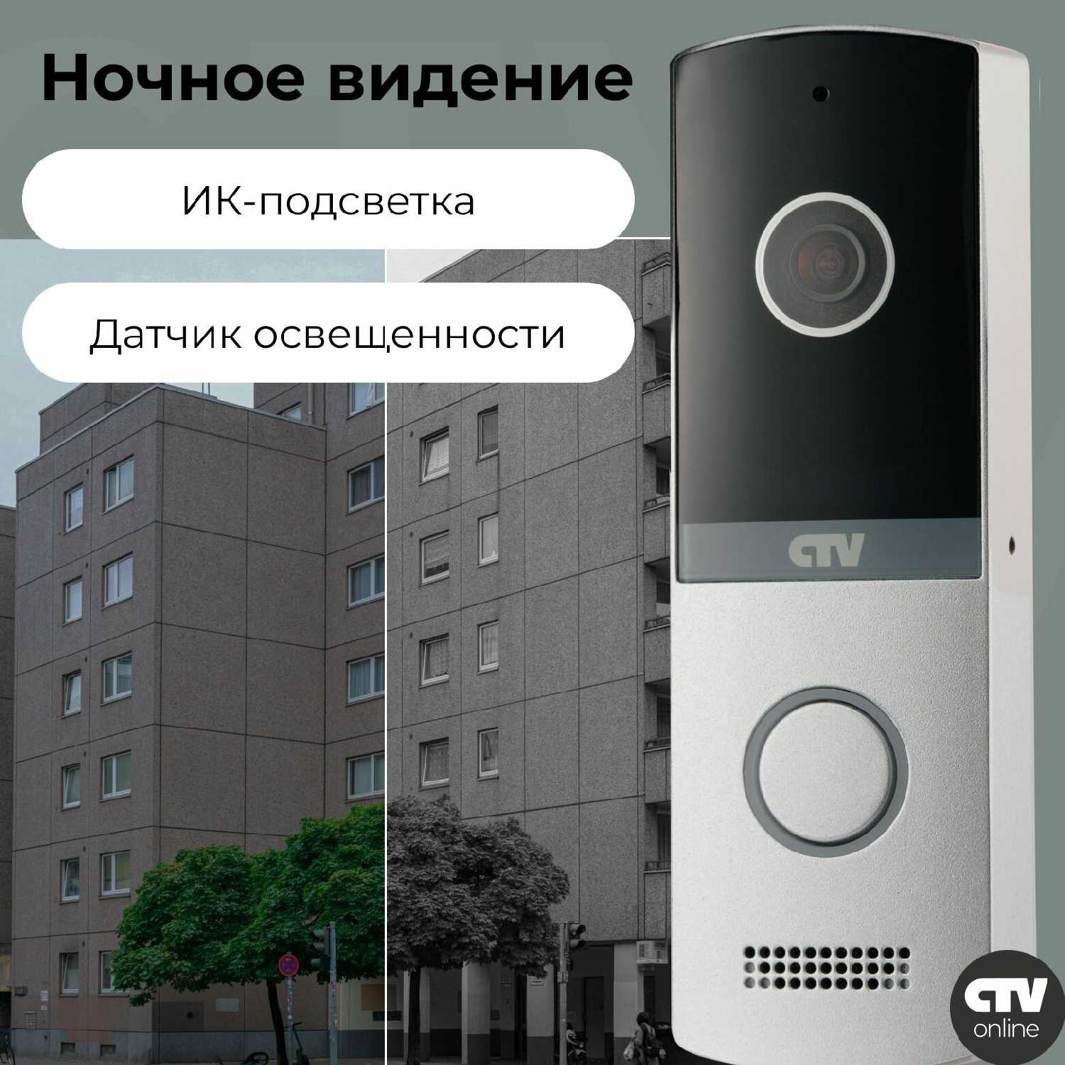 CTV Монитор видеодомофона с Wi-Fi (M5700) фотография 8