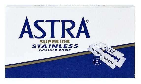 Лезвия для Т-образного станка Astra Superior Stainless
