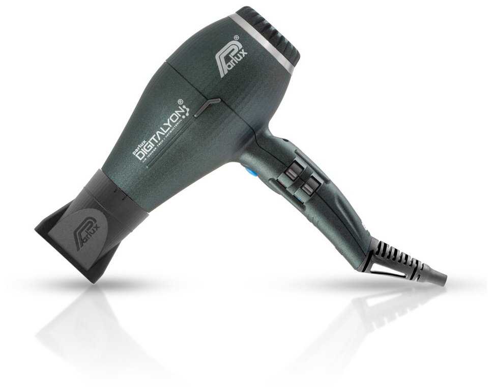 Фен PARLUX Digitalyon Anthracite, антрацит, 2400 Вт, 2 насадки, провод 3,3 м 0901-Digitalyon Antracite фотография 1