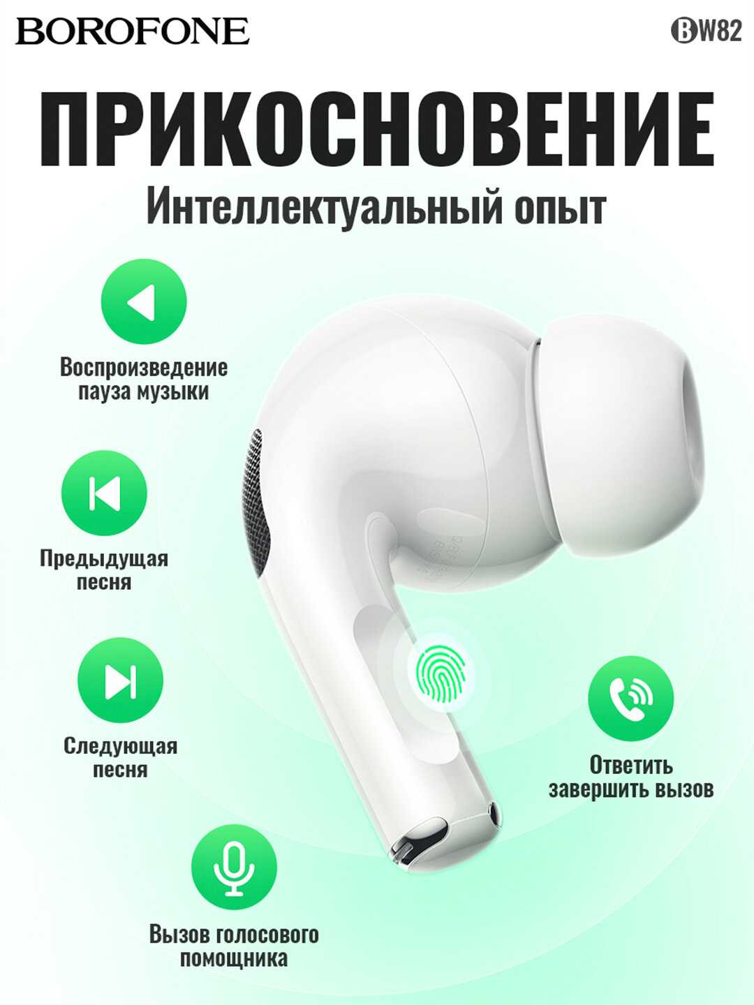 Наушники Borofone BW81 фотография 1