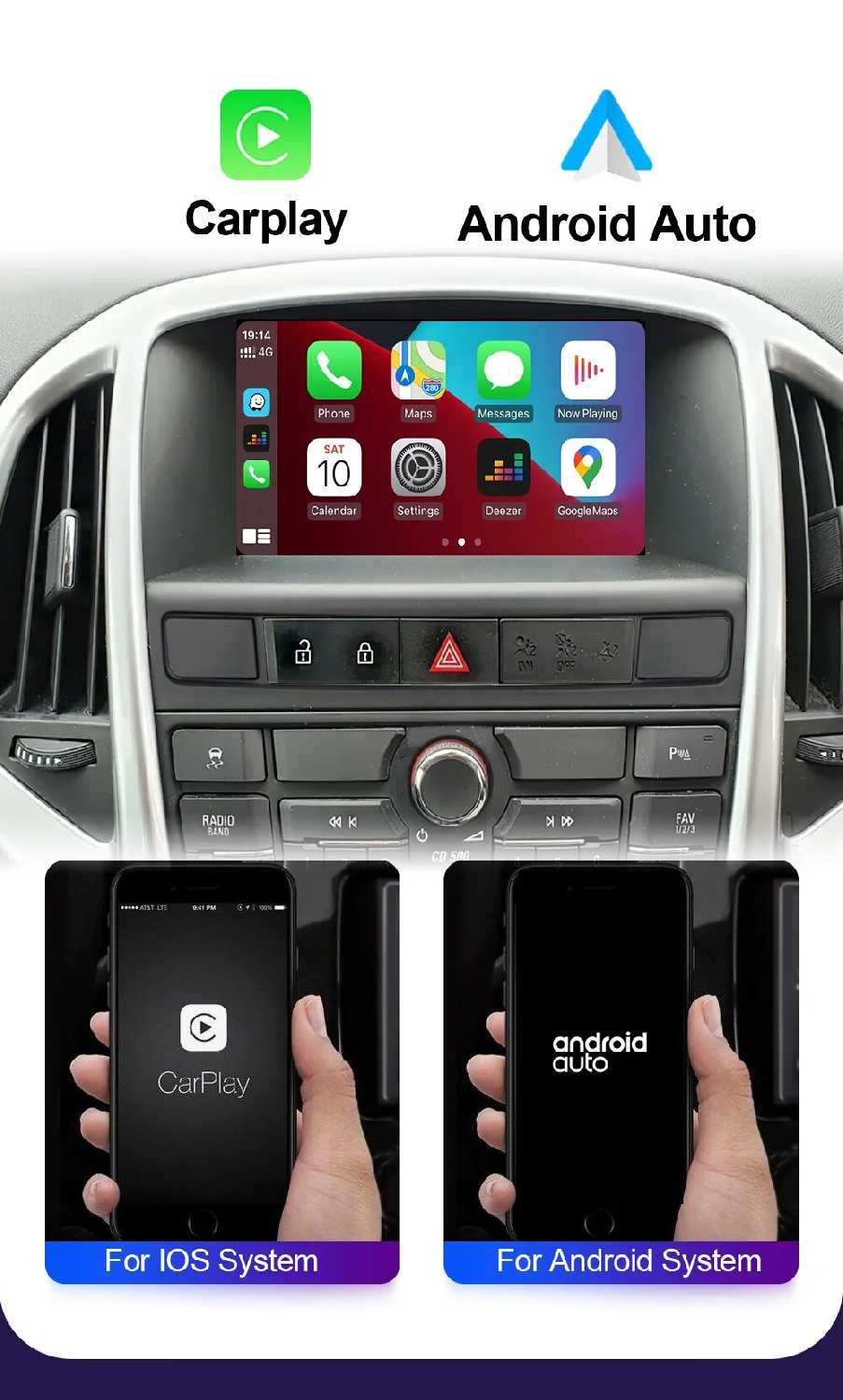 Автомагнитола LEHX L6Pro, 2DIN, Android 12, для Buick Excelle GT XT Opel Astra J 2010-2013 CD300 CD400 фотография 20
