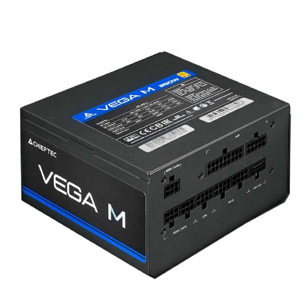 Блок питания Chieftec Vega M [PPG-750-C] [750W, 80+ Gold, ATX 3.1] фотография 3