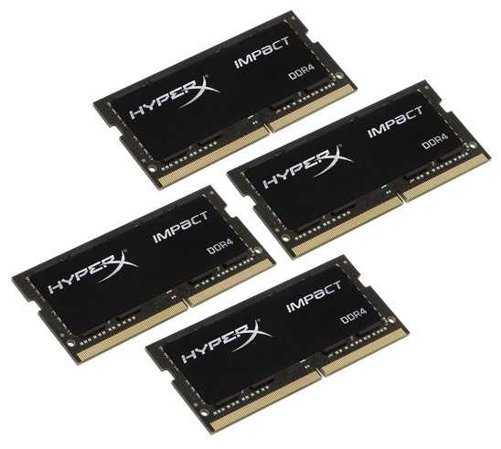 Оперативная память HyperX Impact 32 ГБ DDR4 SODIMM CL15 (HX424S15IB2K4/32) фотография 2
