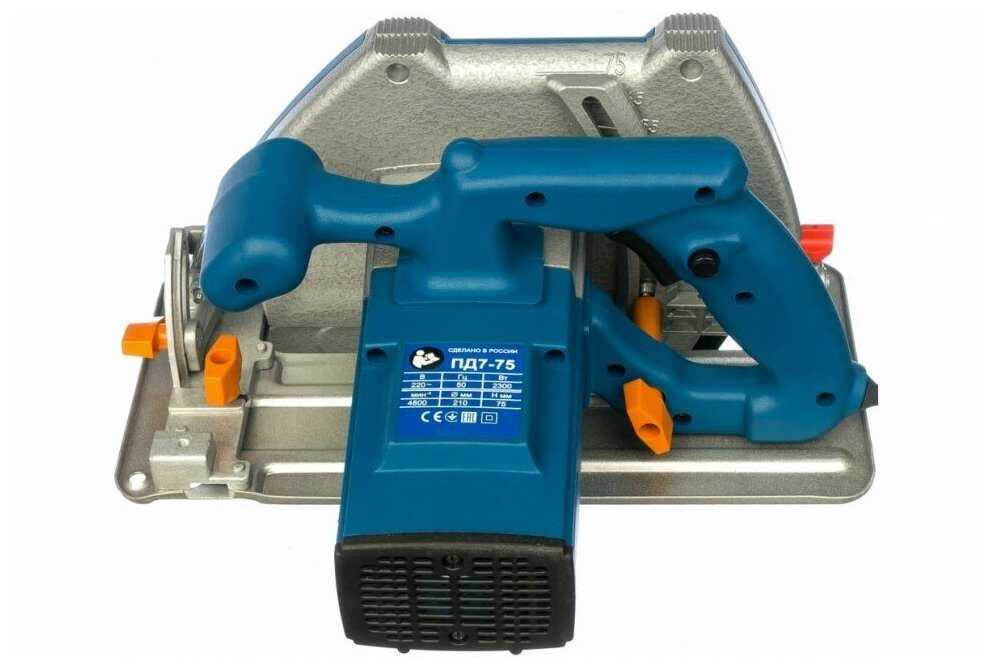 Пила циркулярная ФИОЛЕНТ ПД 7-75 (ИДФР298251004) фотография 10