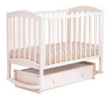 Кроватка ЛЕЛЬ (Кубаньлесстрой) Василек БИ 09.2, классическая, поперечный маятник фотография 1