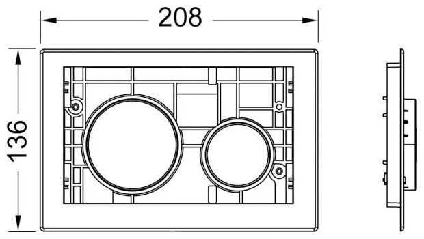 Кнопка смыва TECE 9240668 фотография 1