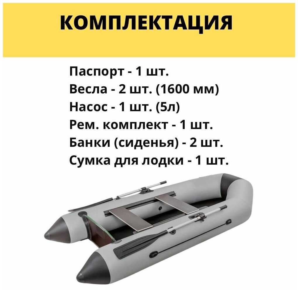 Лодка под мотор надувная ПВХ для рыбалки - подарок на день рождения рыбаку фотография 9