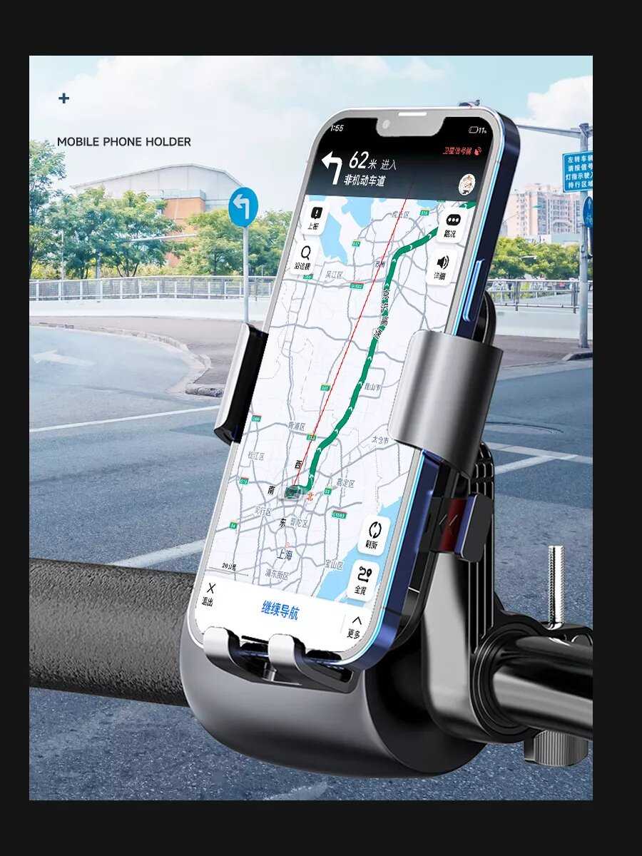 Аксессуары Без бренда Держатель для телефона на велосипед фотография 9