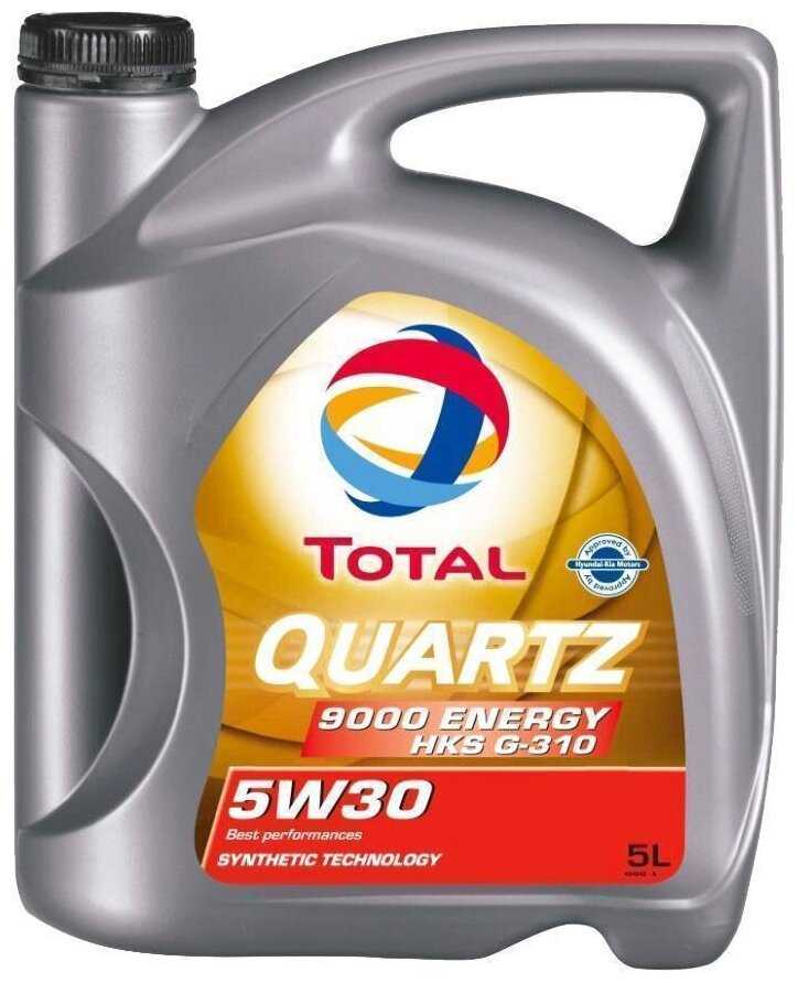 Синтетическое моторное масло TOTAL Quartz 9000 Energy HKS G-310 5W30 фотография 3