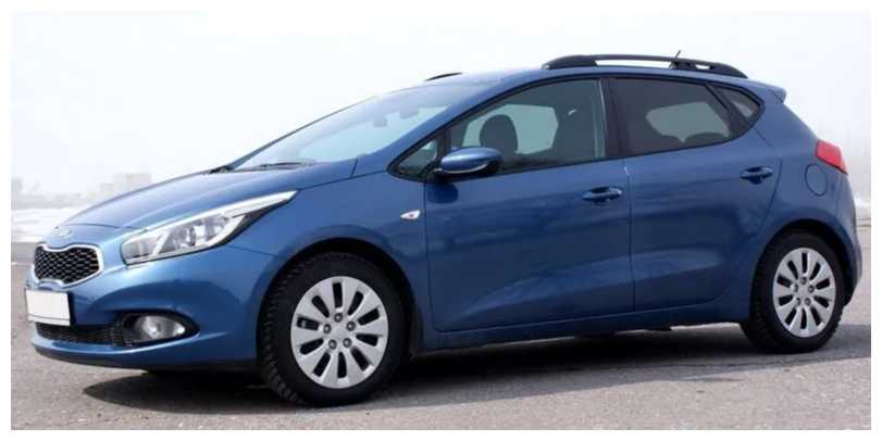 Рейлинги для Kia Ceed 2012-2018 серые фотография 5