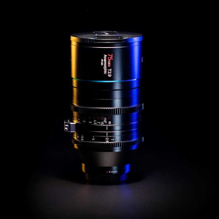Объектив Sirui Venus 75mm T2.9 1.6x Anamorphic (VENUS E75) фотография 1