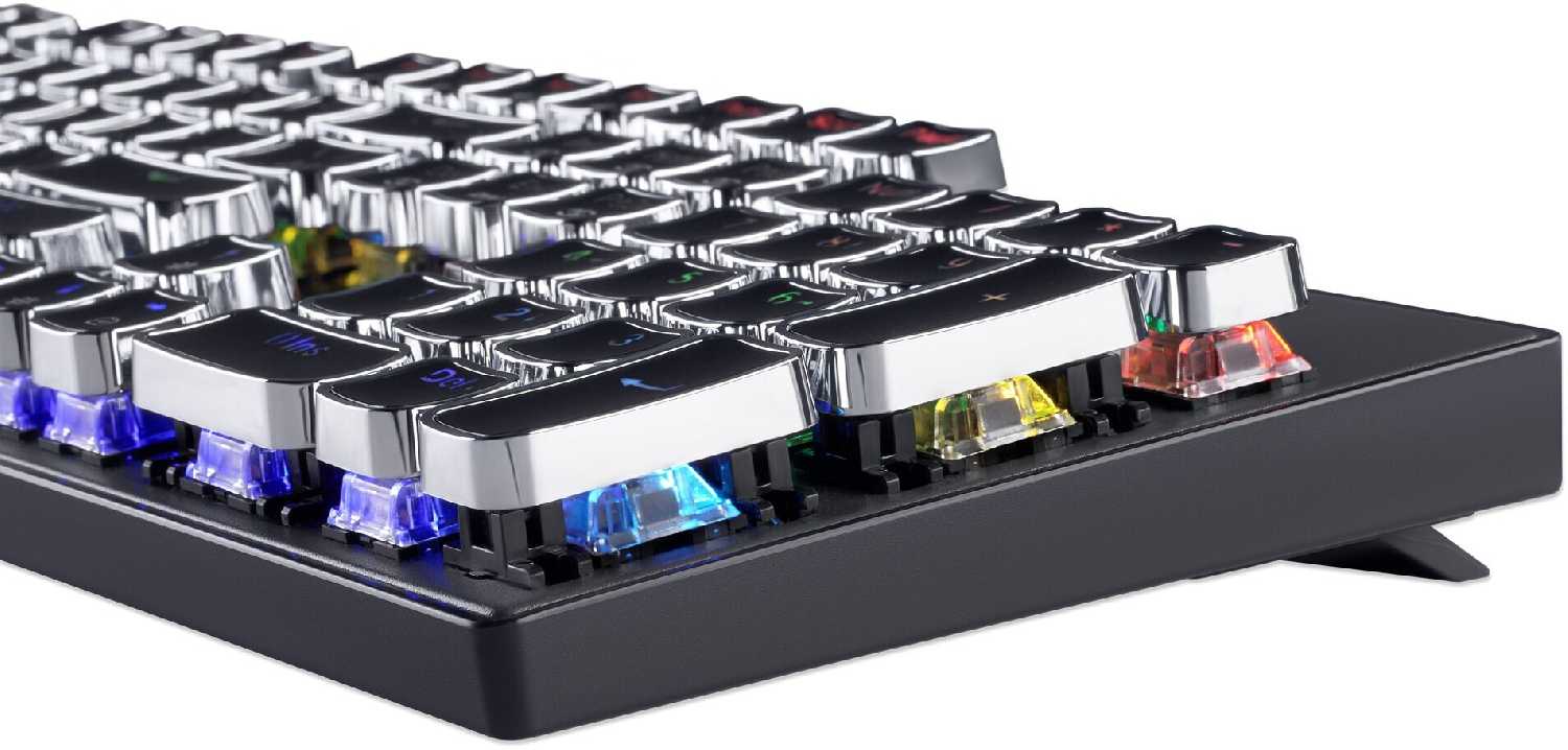 Клавиатура Оклик 905GK механическая USB Multimedia for gamer LED фотография 24