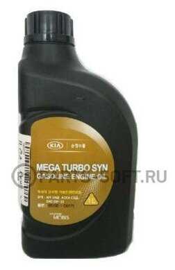 Моторное масло Hyundai-KIA Mega Turbo Syn Gasoline Engine Oil 0W30 C2 фотография 9