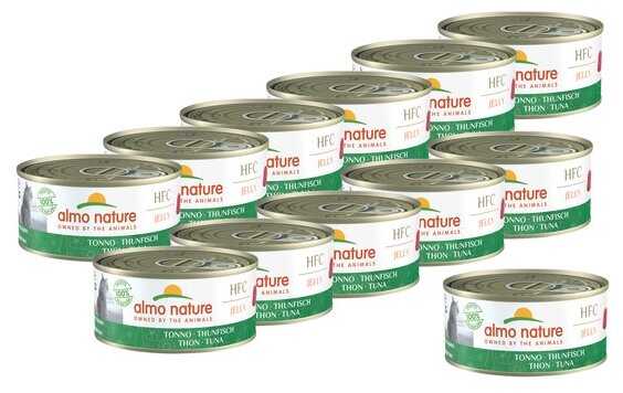 Корм для кошек Almo Nature HFC Jelly с тунцом фотография 15