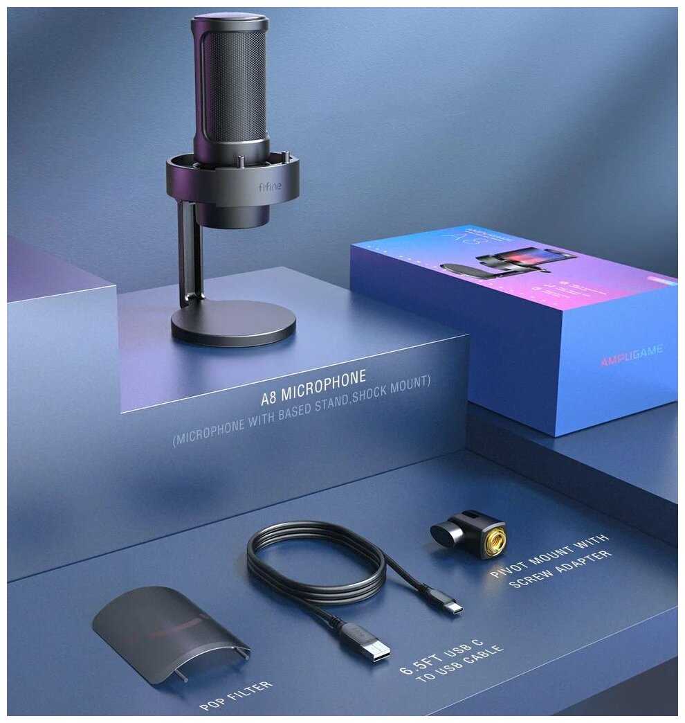 Микрофон Fifine AmpliGame A8 фотография 4