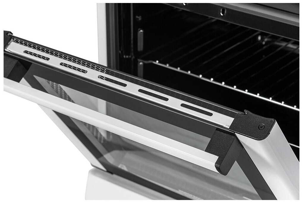 Газовая плита NORDFROST GG 5061 W (50 литров, авторозжиг конфорок, газ-контроль духовки) фотография 30
