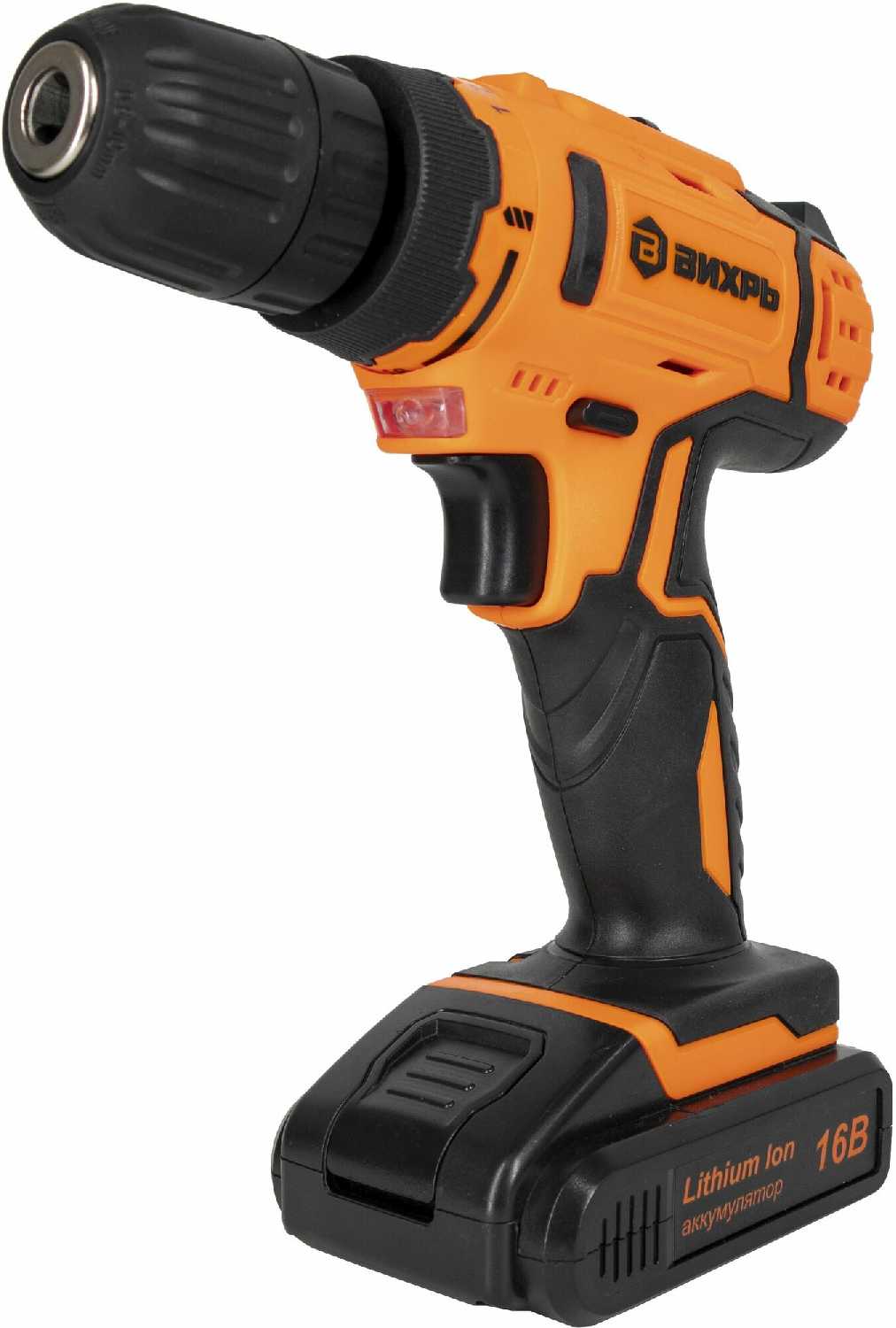 Аккумуляторная дрель-шуруповерт ВИХРЬ ДА-24Л-2К