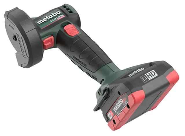 Аккумуляторная УШМ Metabo УШМ CC 18 LTX BL (600349850) фотография 4