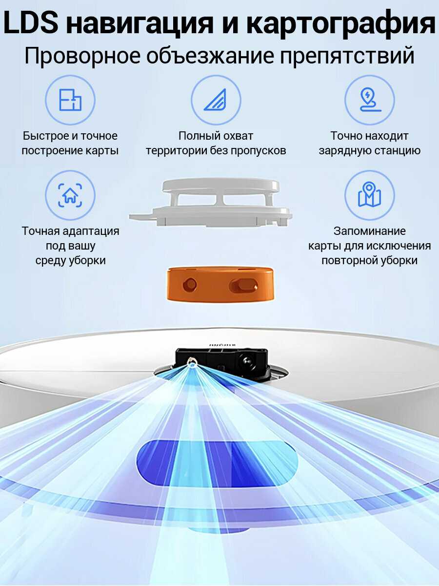 Робот-пылесос Xiaomi Robot Vacuum S40C фотография 4