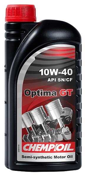 Полусинтетическое моторное масло CHEMPIOIL Optima GT 10W-40 (A3/B4) фотография 10