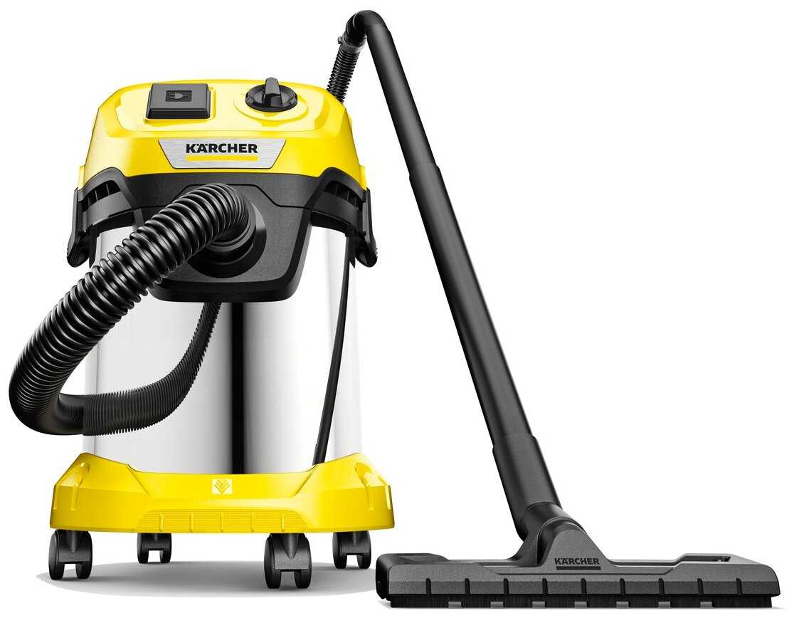 Профессиональный пылесос KARCHER WD 3 P S V-17/4/20, 1000 Вт фотография 1