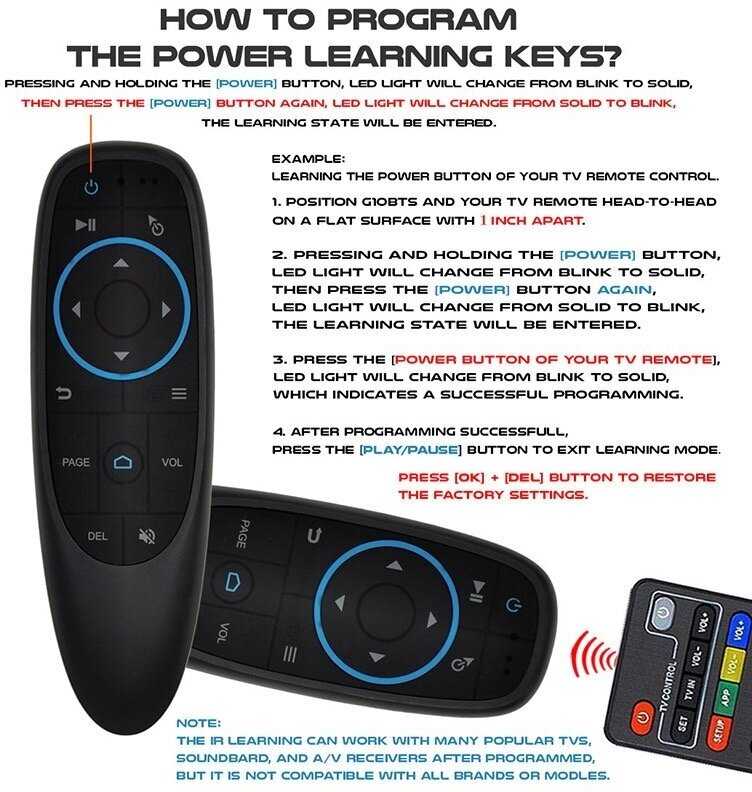 Пульт ДУ Air Mouse G10BTS Pro Bluetooth 5.0 фотография 8