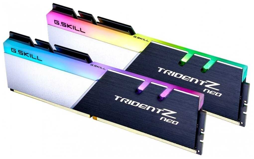 Оперативная память G.SKILL Trident Z Neo 32 ГБ DDR4 DIMM CL18 (F4-4000C18D-32GTZN) фотография 1