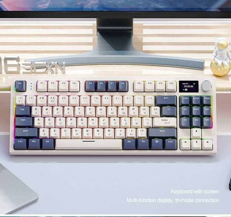Игровая беспроводная клавиатура ATTACK SHARK K86 (GX Blue switch) фотография 15