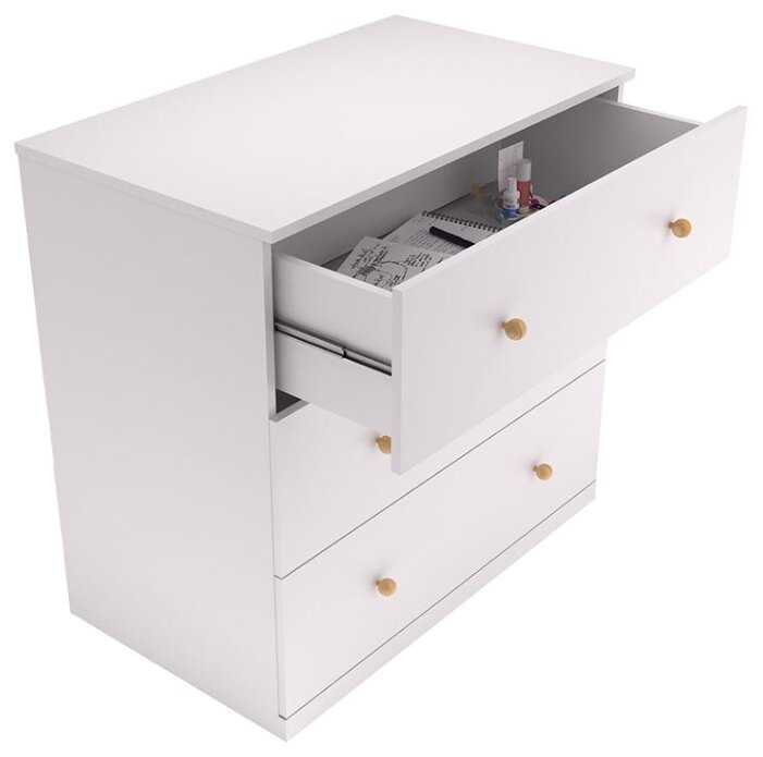 Комод Polini kids Fun 3290, белый фотография 1