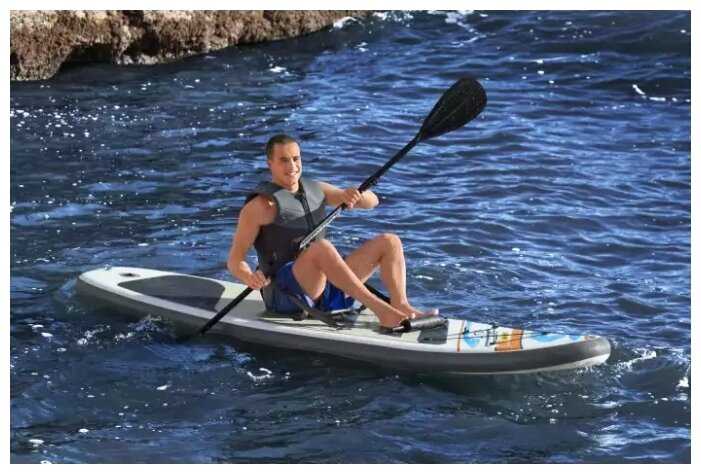 Cап доска SUP board Bestway Hydro-Force White Cap 3,05 м арт. 65341 фотография 18