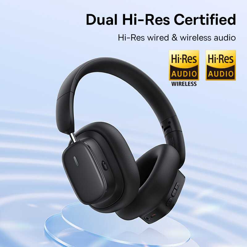 Беспроводные наушники Baseus Bowie H1i Noise-Cancellation (A00050402223-00) фотография 6