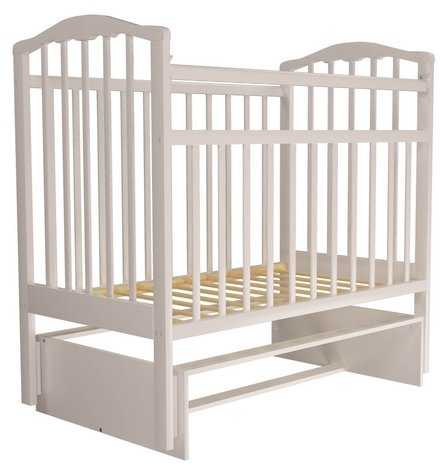 Кроватка Агат Золушка-3, качалка, поперечный маятник фотография 6