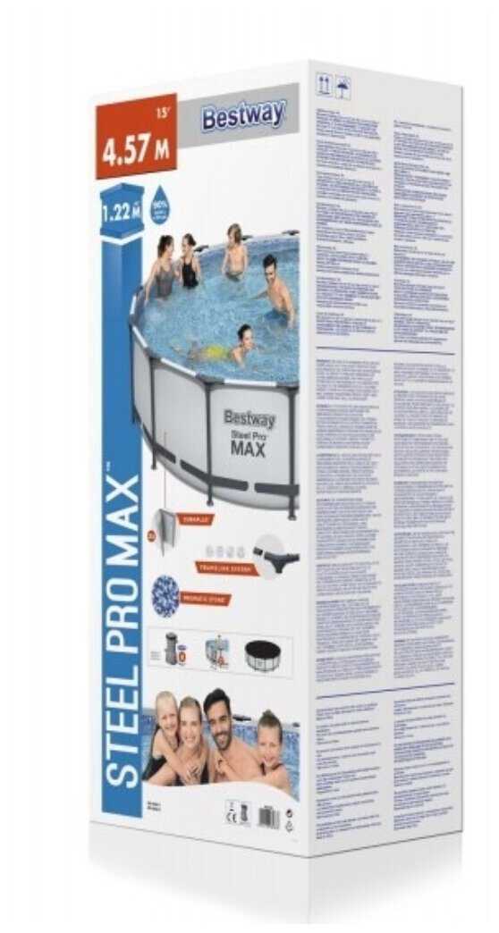 Бассейн Bestway Steel Pro MAX (56438) фотография 12