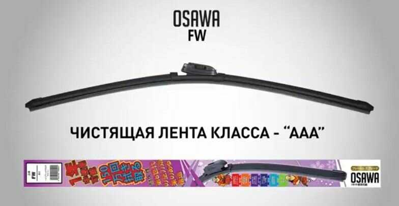Бескаркасные стеклоочистителя Osawa для Fiat Ducato III (Push Button 19 мм) фотография 4