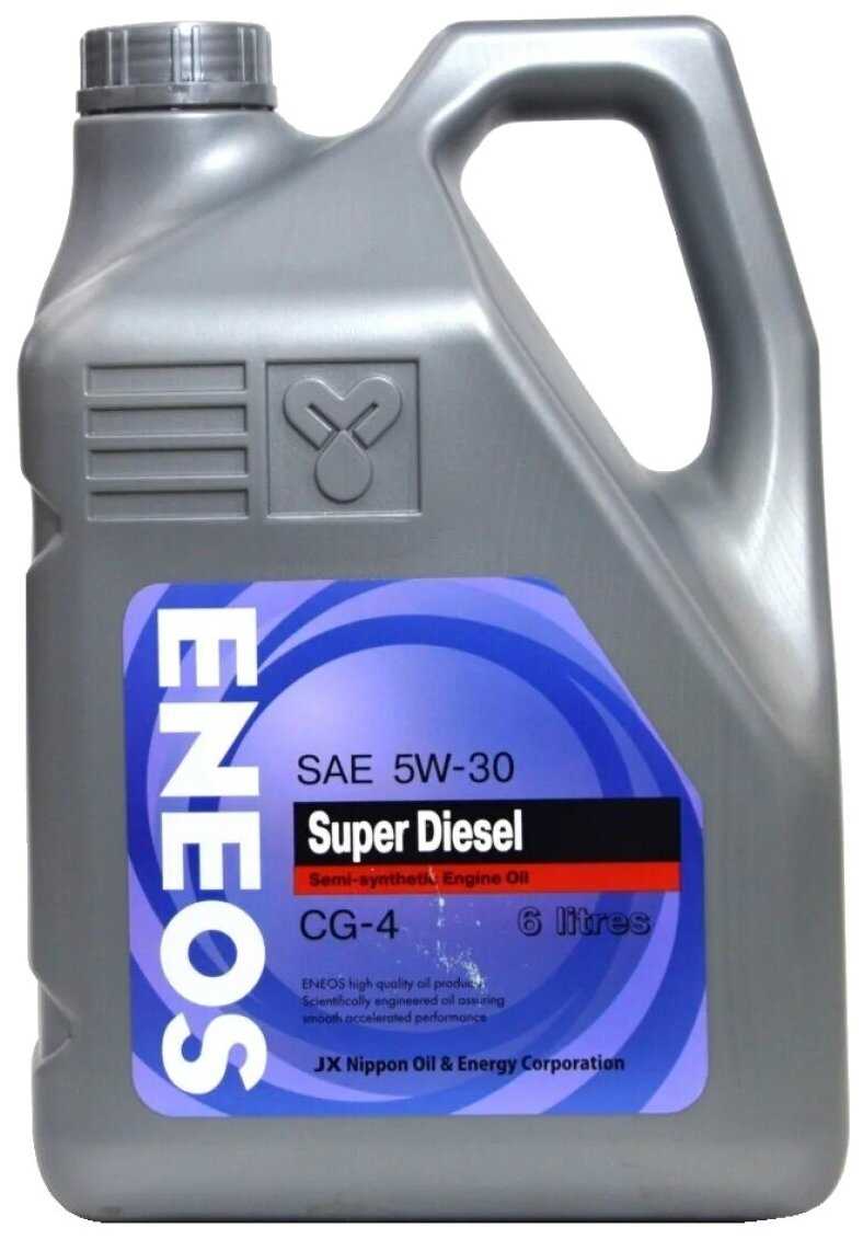 Полусинтетическое моторное масло ENEOS Super Diesel CG-4 5W-30 фотография 4